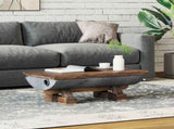 Coffee Table Natural 90 x 50 x 35 cm Wood 42007499