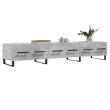 TV Cabinet Concrete Grey 150x36x30 cm Engineered Wood 829176