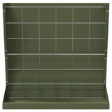 Hay Feeder Olive Green 71 x 33 x 70 cm Cold-Rolled Steel 874631