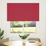 ZNTS Roller Blind Blackout Red 140x175 cm Fabric Width 136.6 cm Polyester 4011812