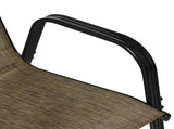 Set of Four Stackable Mesh Seat Chairs - Mixed Brown T3398P323796