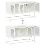 TV Cabinet White 100.5x39x60.5 cm Cold-rolled Steel 853343