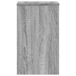 ZNTS Plant Stands 2 pcs Grey Sonoma 30x30x50 cm Engineered wood 852920