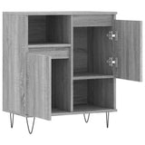 Sideboard Grey Sonoma 60x35x70 cm Engineered Wood 831194