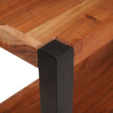 Bookshelf Brown 80 x 30 x 75 cm Solid Acacia Wood 4104017