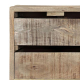 Sideboard 140x30x60 cm Solid Mango Wood 247914