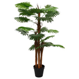 Artificial Fan Palm Tree Green 60 x 25 x 170 cm 42042064