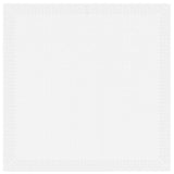 Garden Dining Table White 100 x 100 x 73 cm Poly Rattan 871682