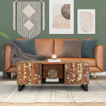 Coffee Table 100x54x40 cm Solid Wood Reclaimed&Engineered Wood 351952