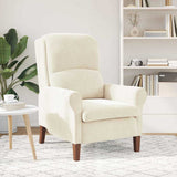 Armchair Cream 76 x 94 x 102 cm Velvet 42009865
