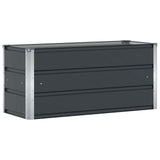 Planter Anthracite 100 x 40 x 45 cm Steel 42018184