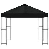 Gazebo 3 x 3 m Black Polyester and Steel 190 gsm 900334