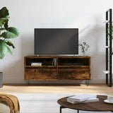 TV Cabinet Smoked Oak 100x34.5x44.5 cm Engineered Wood 831241