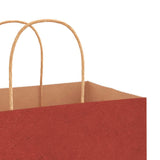 ZNTS Paper Bags 250 pcs with Handles Red 21x11x31 cm 4101756