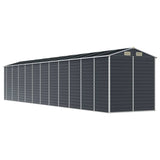 Garden Shed Anthracite 191x980x198 cm Galvanised Steel 3188263