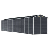 Garden Shed Anthracite 191x980x198 cm Galvanised Steel 3188263