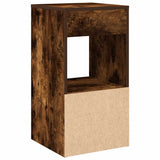 Bedside Cabinets with Drawer 2 pcs Smoked Oak 35x34x66.5 cm 858722
