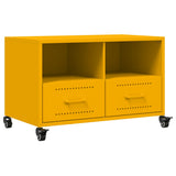 TV Cabinet Mustard Yellow 68x39x43.5 cm Steel 846701
