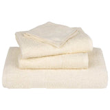 Towels 10 pcs Cream 100x200 cm 360 gsm 100% Cotton 137012