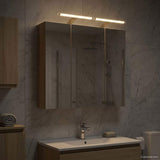 Bathroom Mirror Cabinet Sonoma Oak 70 x 14.5 x 70 cm 889097