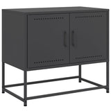 TV Cabinet Black 68.5x39x60.5 cm Steel 846470
