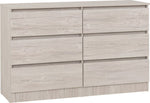 ZNTS Malvern 6 Drawer Chest 100-102-168