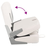 Foldable Boat Seats 2pcs with High Back 41x36x48 cm 3284294