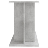 Aquarium Stand Concrete Grey 100x40x60 cm Engineered Wood 833587