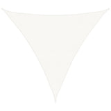 Sunshade Sail 160 g/m White 6x6x6 m HDPE 311267