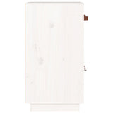 Sideboard White 65.5x40x75 cm Solid Wood Pine 820128