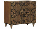 Storage Sideboard Brown 60 x 33.5 x 75 cm Solid Mango Wood 4018334