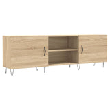 TV Cabinet Sonoma Oak 150x30x50 cm Engineered Wood 829095