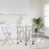 Five Piece Folding Dining Set MDF 243901