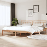 3100609 Bed Frame without Mattress Solid Wood 200x200 cm