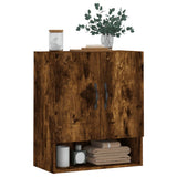 Wall Cabinet Smoked Oak 60x31x70 cm Engineered Wood 829905