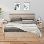 Bedside Cabinets 2 pcs 40x35x49 cm Solid Wood Pine 813710