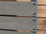 34 x 69.5cm Garden Planter Box, with Back Trellis, Grey T3398P317836
