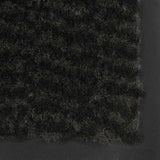Dust Control Mat Rectangular Tufted 120x180 cm Black 132719