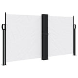 Retractable Side Awning White 120x1200 cm 4004796