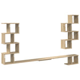 Wall-Mounted TV Shelf Sonoma Oak 160 x 15 x 94 cm 8012310