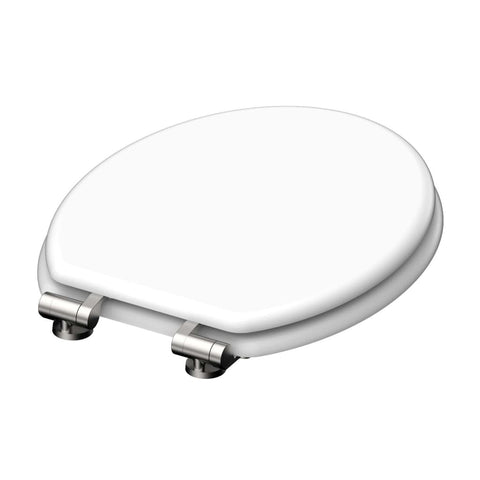ZNTS SCHÜTTE Toilet Seat WHITE Wood Core 429412