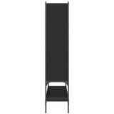 Bookcase Black Engineered wood, steel Medium Bookcase 3214329