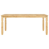 7 Piece Dining Set Panama Solid Wood Pine 3345212
