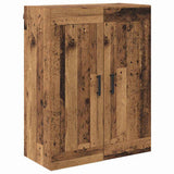 Highboard 2 pcs Old Wood Engineered Wood 3415606