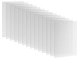 14 Pieces Polycarbonate Sheets, 121 x 61 x 0.4cm Twin-Wall Plastic Roofing Sheets, 10m Replacement T3398P315384