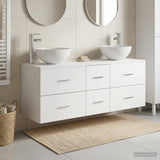 Bathroom Cabinet Set 3 pcs White 49.5 x 41 x 64.5 cm 3405811