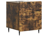 Bedside Cabinet Smoked Oak 43x 41 x 68 cm Engineered Wood 894330