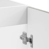 Sink Base Cabinet Kalmar Concrete Grey 80x46x81.5 cm Engineered Wood 853451
