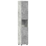 Bathroom Cabinet Set TULUM Concrete Grey 37 x 31.5 x 203 cm 880354