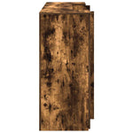 Reception Desk Smoked Oak 180x50x103.5 cm Engineered Wood 3324173